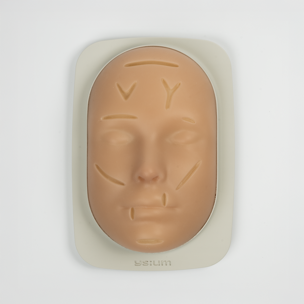 Simulador de sutura - Cara